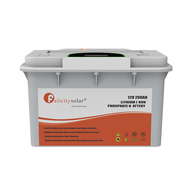 Bateria Fosfato Felicity Solar 2,56 Kwh FLA 12200 IVA INCLUIDO